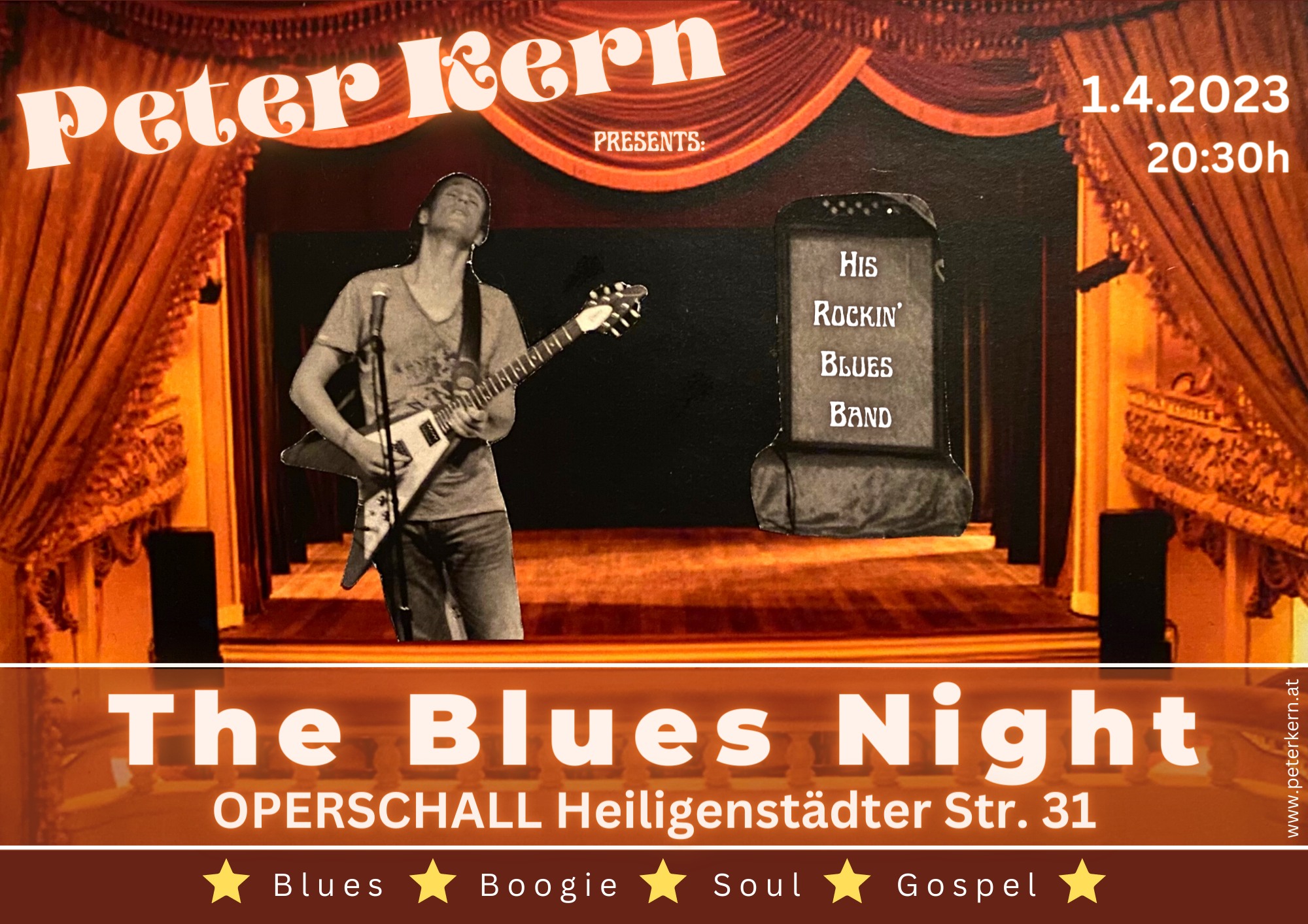 Peter Kern & Band - Blues Night im Operschall @ Operschall