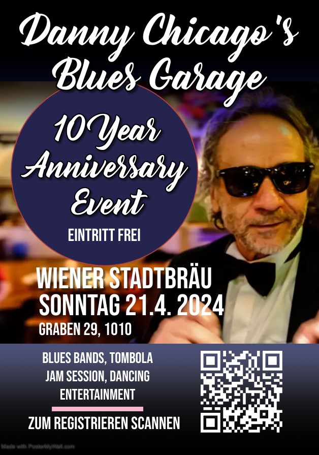 Danny Chicago Blues Garage 10 Jahre