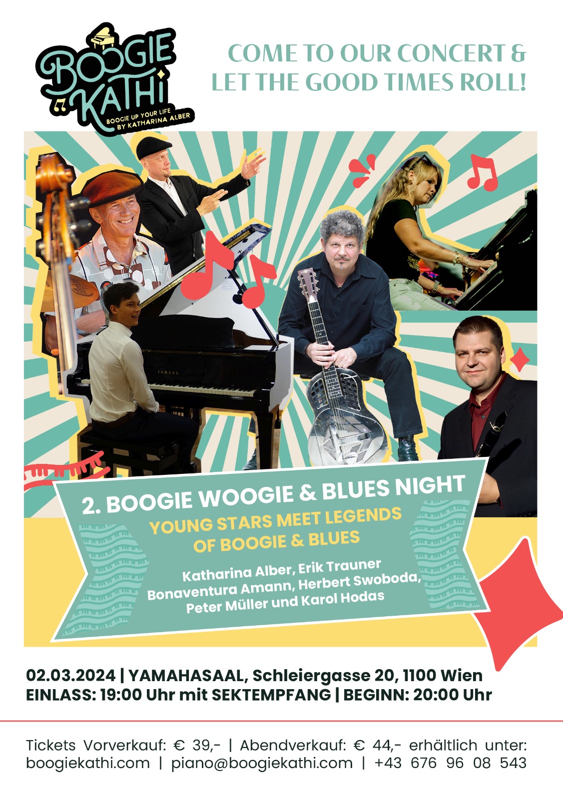 2. Boogie Woogie & Blues Night @ Yamahasaal