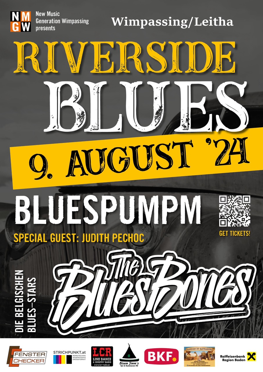 Plakat vom Riverside Blues Festival